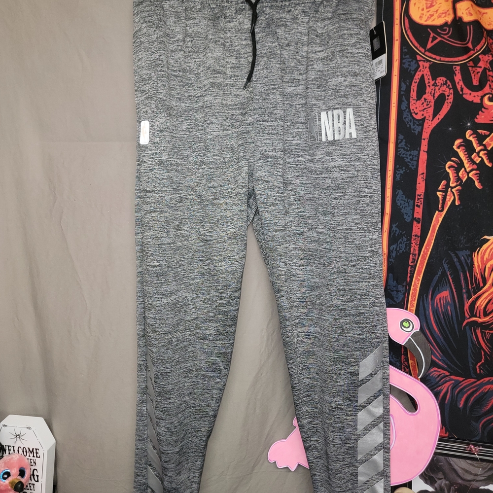 NBA Jogger Pants Size LARGE Grey